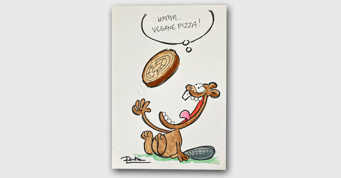 Ruthe vegane Pizza   Ruthe vegane Pizza