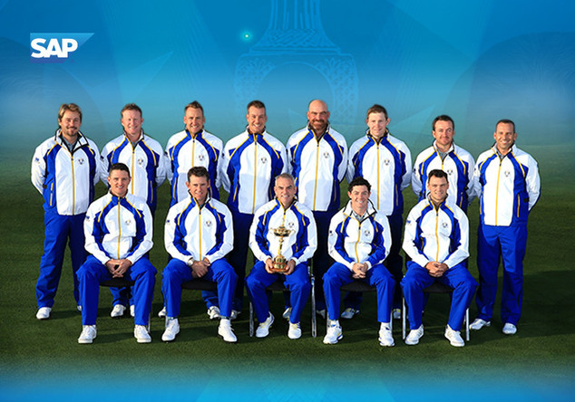  Ryder Cup Pin Flag Kaymer 