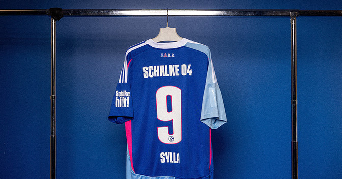 S04 Sylla Trikot   S04 Sylla Trikot
