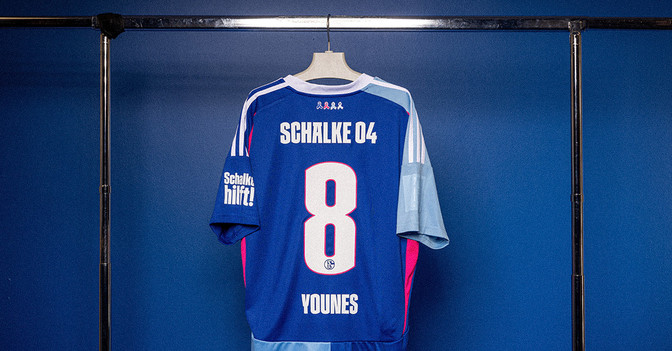 S04 Younes Trikot   S04 Younes Trikot