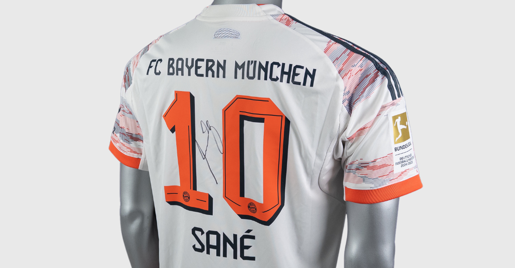 S4K FCB-Trikot Sané   S4K FCB-Trikot Sané