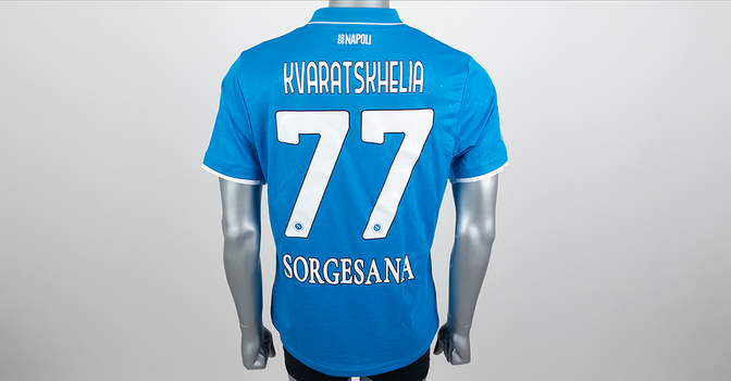 S4K Kvaratskhelia-Trikot   S4K Kvaratskhelia-Trikot