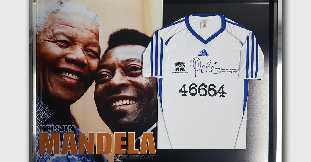 S4K Mandela & Pelé Rahmen   S4K Mandela & Pelé Rahmen