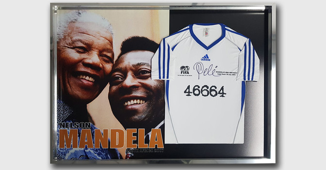 S4K Mandela & Pelé Rahmen   S4K Mandela & Pelé Rahmen