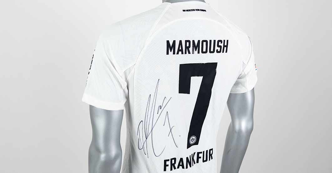 S4K Marmoush SGE-Trikot   S4K Marmoush SGE-Trikot