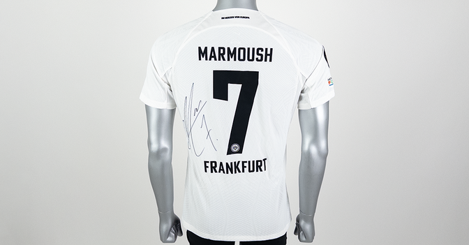 S4K Marmoush SGE-Trikot   S4K Marmoush SGE-Trikot