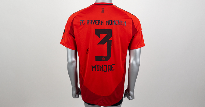 S4K Minjae Kim FCB-Trikot   S4K Minjae Kim FCB-Trikot