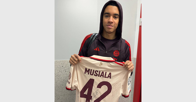 S4K Musiala FCB-Trikot   S4K Musiala FCB-Trikot