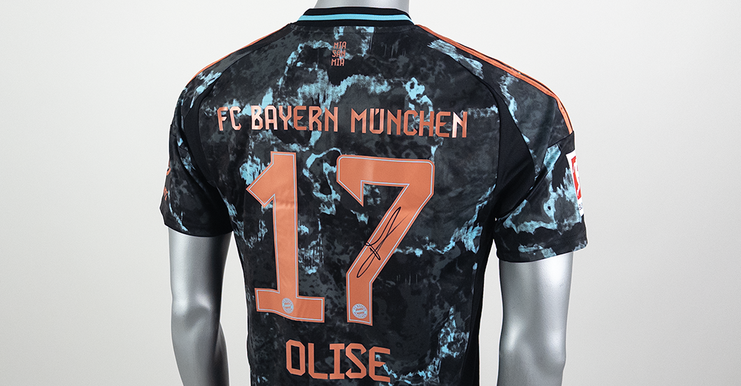 S4K Olise FCB-Trikot   S4K Olise FCB-Trikot