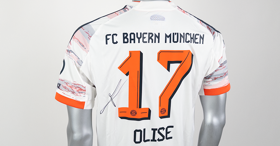 S4K Olise FCB-Trikot   S4K Olise FCB-Trikot