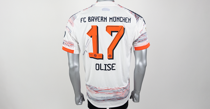 S4K Olise FCB-Trikot   S4K Olise FCB-Trikot