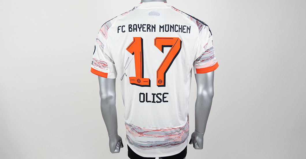 S4K Olise FCB-Trikot   S4K Olise FCB-Trikot