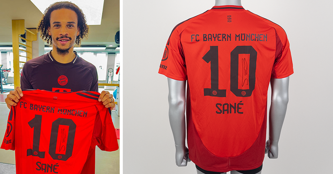  S4K Sané FCB-Trikot 