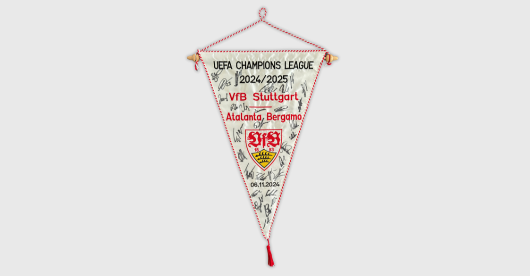  S4K Wimpel VfB-Bergamo 