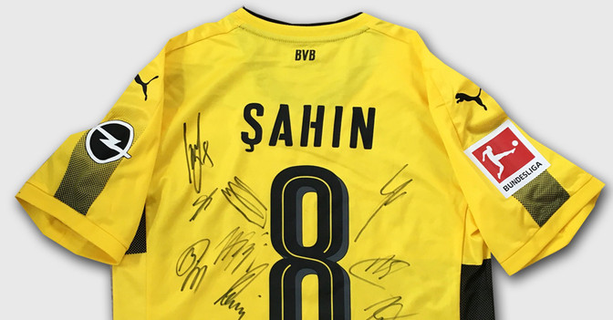  Sahin BVB Trikot teamsign 