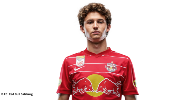 Salzburg Trikot Aaronson    Salzburg Trikot Aaronson