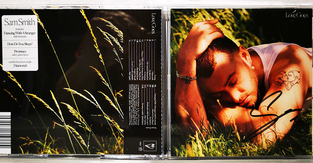  Sam Smith CD signiert 