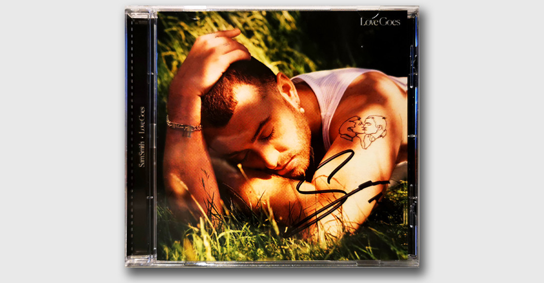  Sam Smith CD signiert 