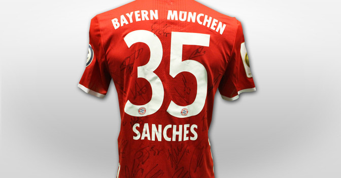  Sanches FCB Trikot 
