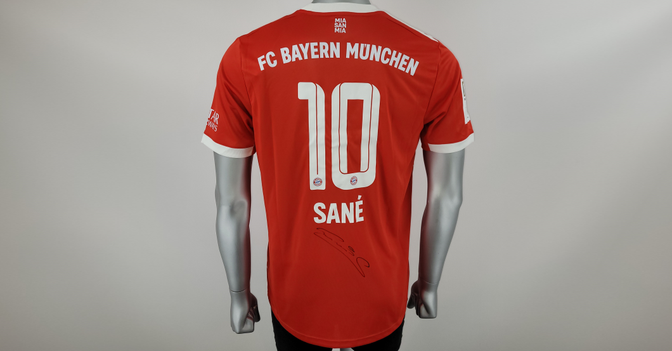  Sané FCB-Trikot  