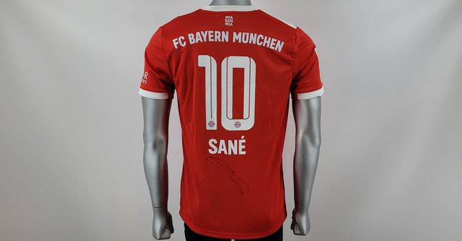 Sané FCB Trikot    Sané FCB Trikot