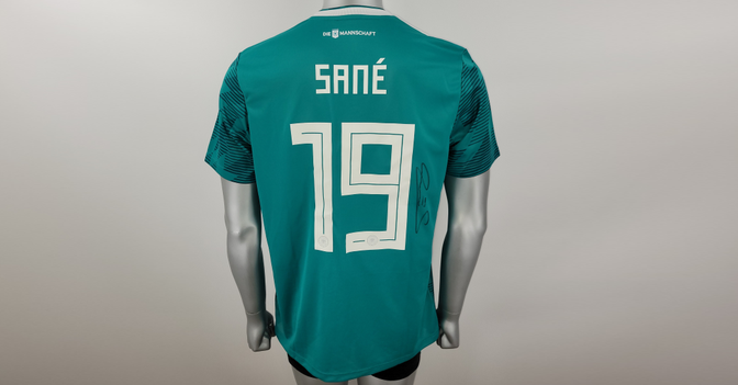  Sané Trikot signiert 