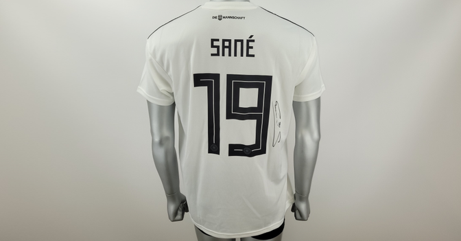  Sané Trikot signiert 