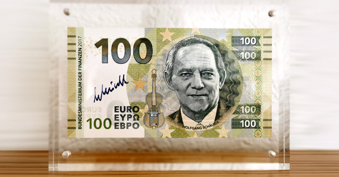  Schäuble 100 Euro Schein 