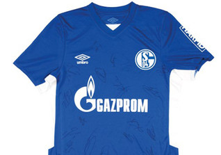  Schalke Trikot teamsig 