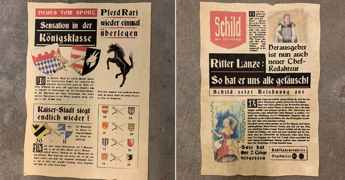 Schild am Sonntag   Schild am Sonntag