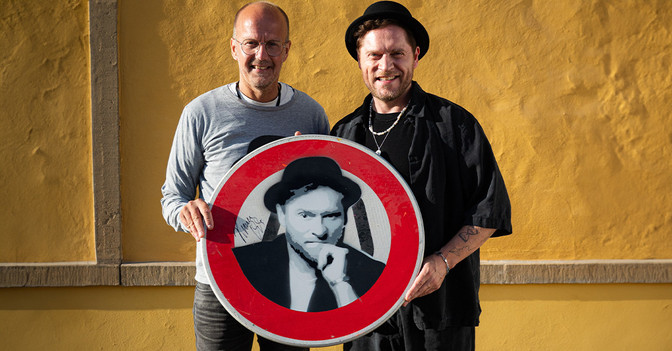 Schild Johannes Oerding   Schild Johannes Oerding