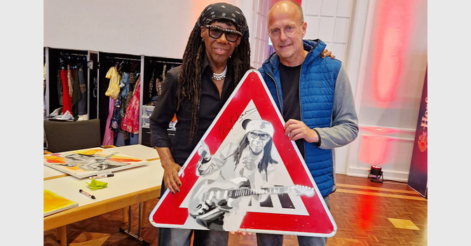 Schild Nile Rodgers   Schild Nile Rodgers