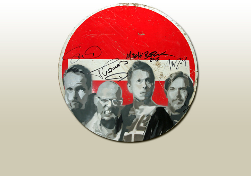  Schild von Fanta Vier 