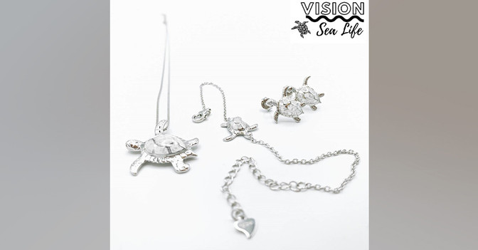  Schmuckset Schildkröte 