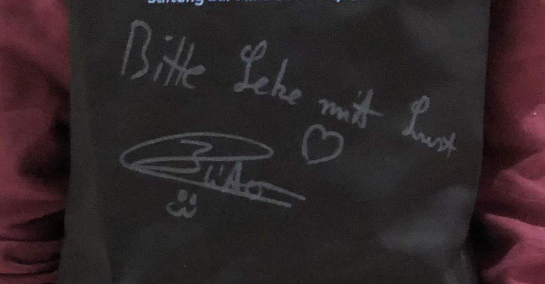 Schürze Lebe mit Lust   Schürze Lebe mit Lust