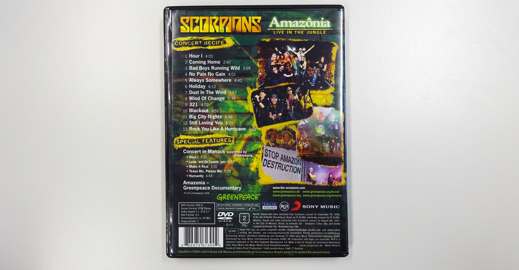 Scorpions Amazonia   Scorpions Amazonia