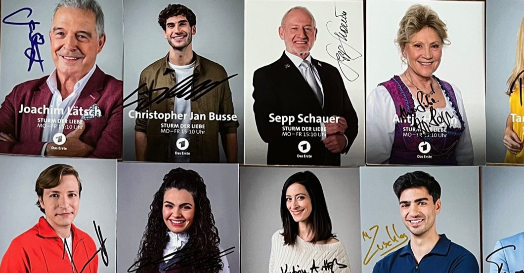 SdL Autogrammkartensatz   SdL Autogrammkartensatz