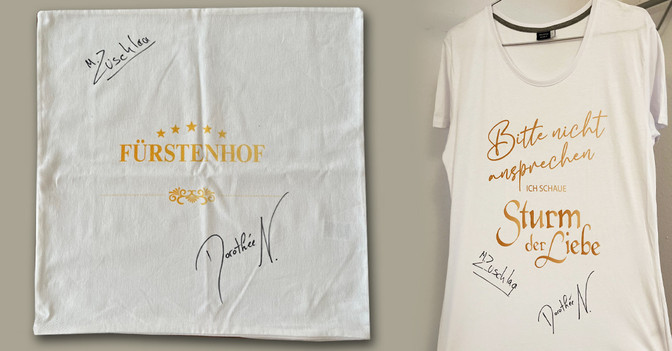 SdL Kissenbezug und Shirt   SdL Kissenbezug und Shirt