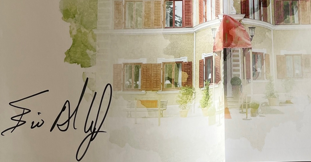 SdL Kochbuch signiert   SdL Kochbuch signiert