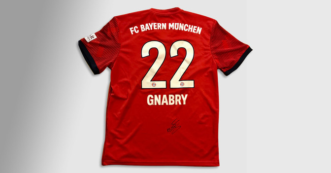 Serge Gnabry Trikot   Serge Gnabry Trikot