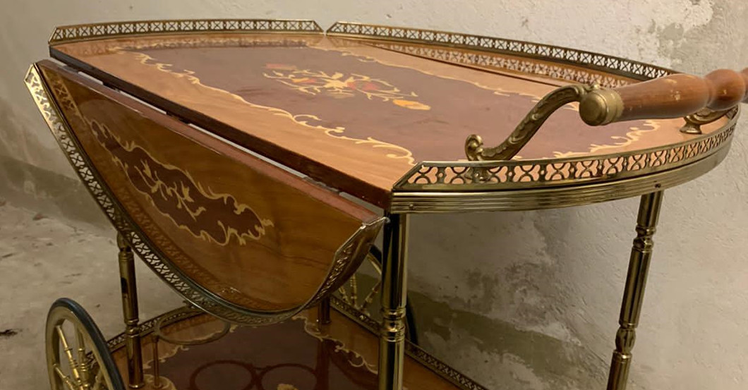  Servierwagen Parcheesi 