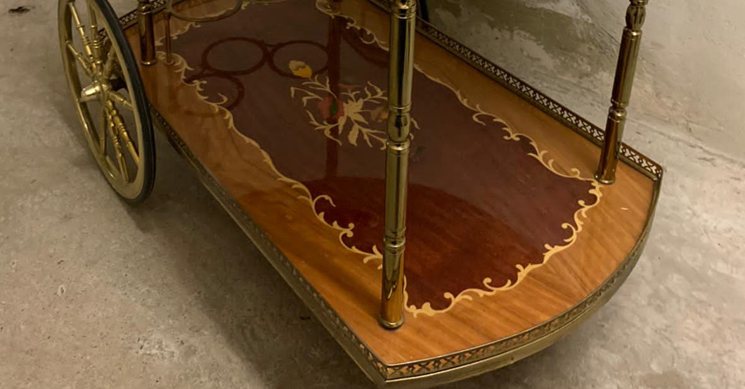  Servierwagen Parcheesi 