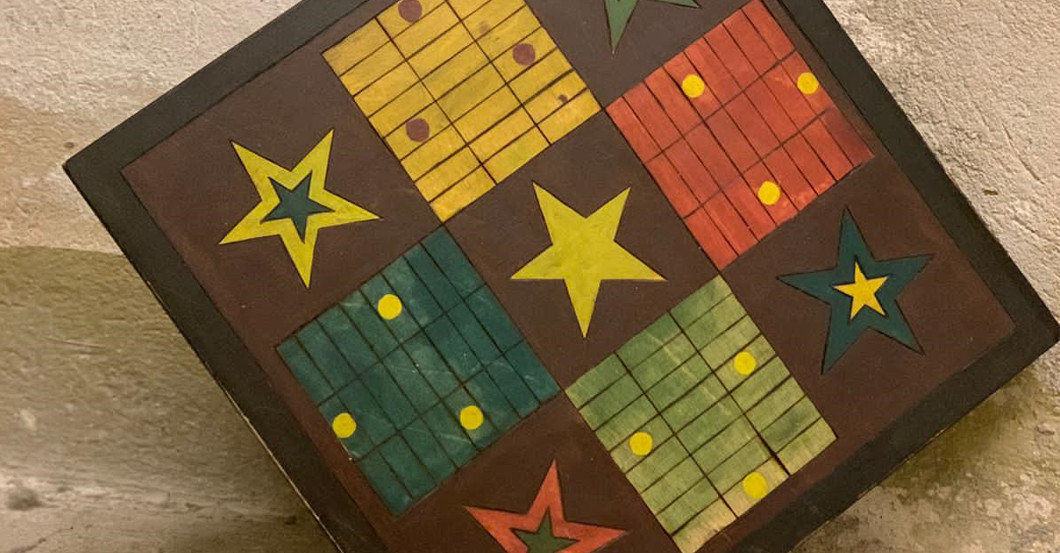  Servierwagen Parcheesi 