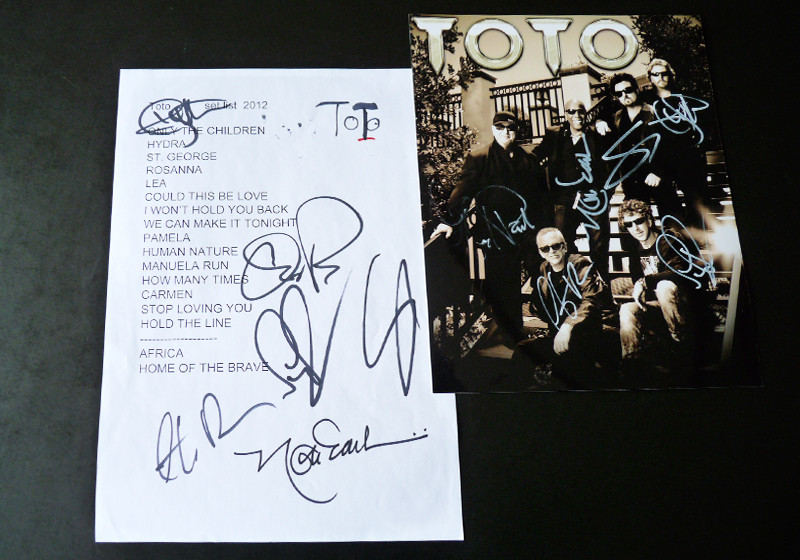  Setliste von TOTO 