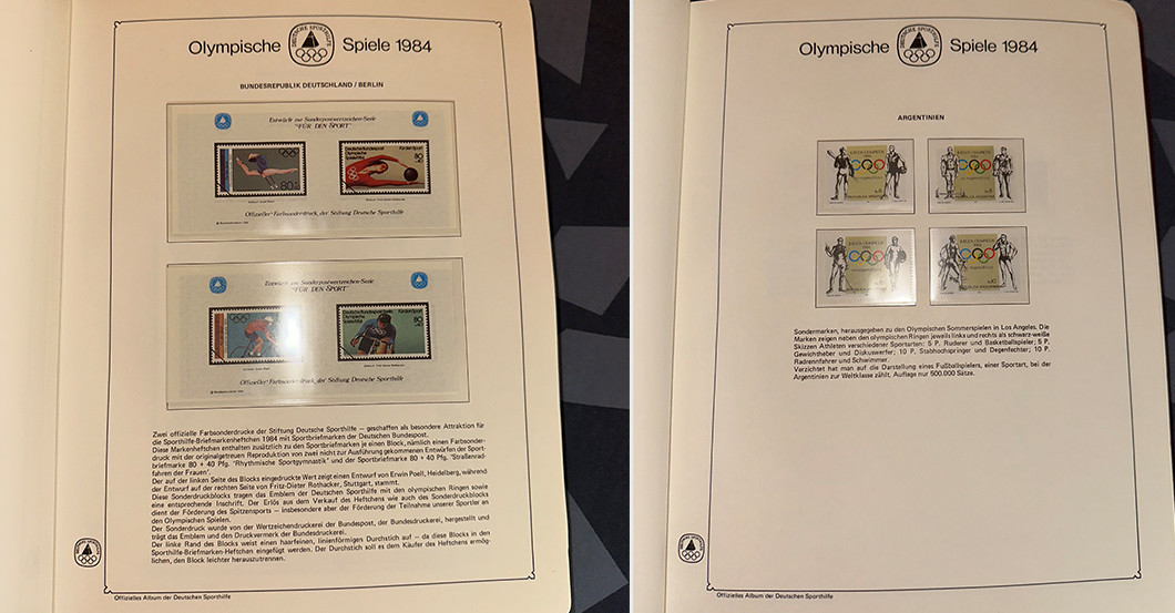  SH Briefmarkensammlung 