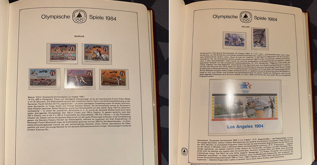  SH Briefmarkensammlung 