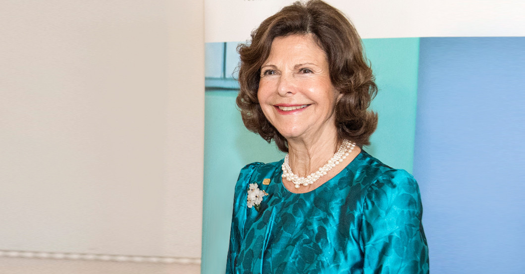 Shakehands Königin Silvia   Shakehands Königin Silvia