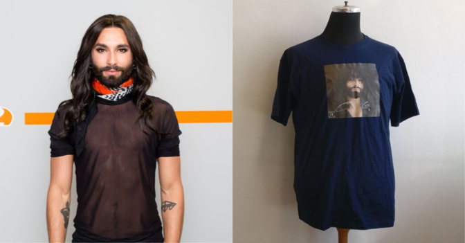 Shirt Conchita Wurst   Shirt Conchita Wurst