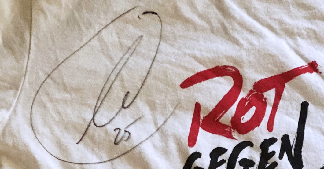 Shirt FCB signiert   Shirt FCB signiert