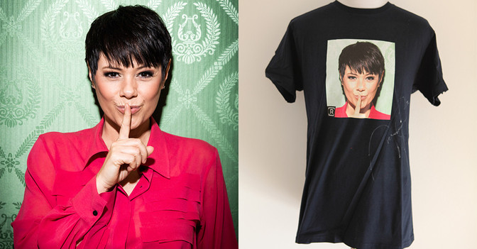 Shirt Francine Jordi   Shirt Francine Jordi